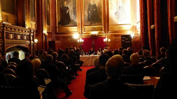 Panel discussion at Westminster, 20 November 2018